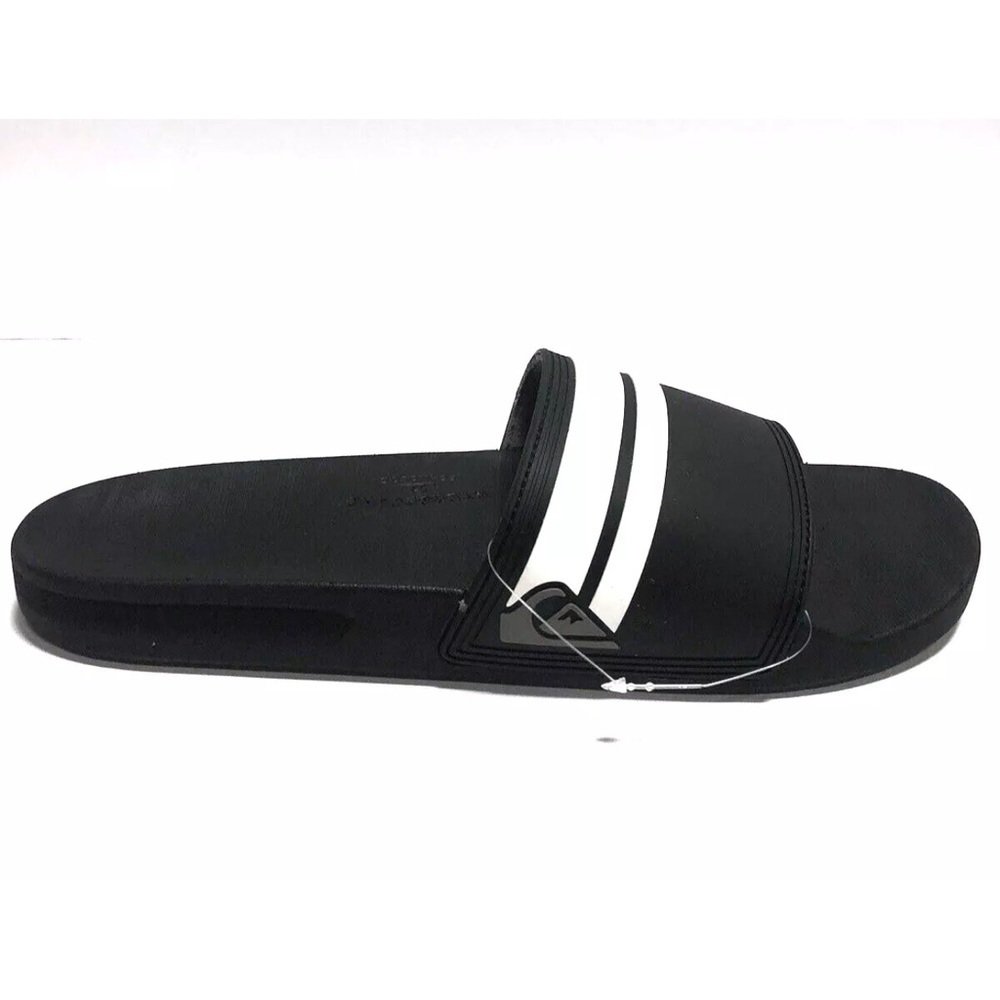 Quicksilver Men’s Rivi, Black Slide Sandals, Size 13 D.